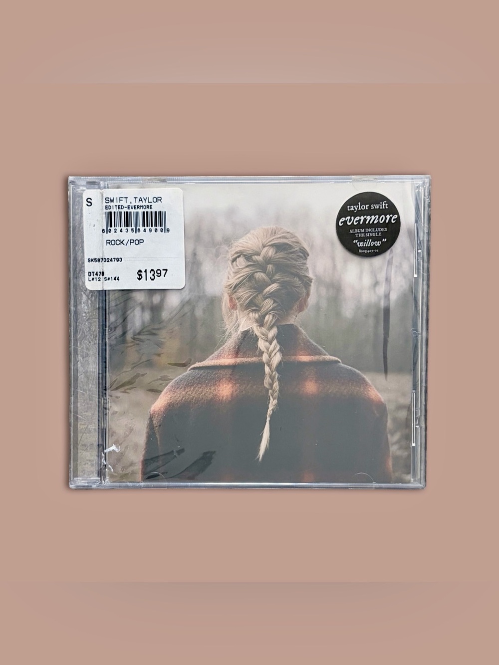 Taylor Swift “evermore” CD Clean Version